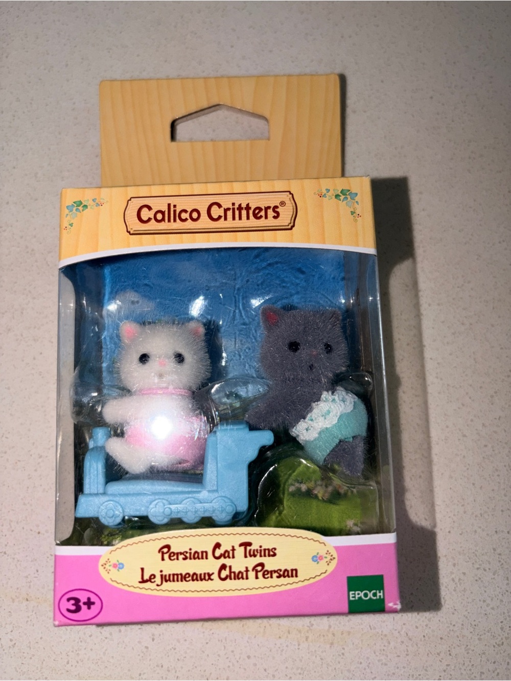 Calico Critters Persian Cat Twins, Dolls, Dollhouse Figures, Collectible Toys